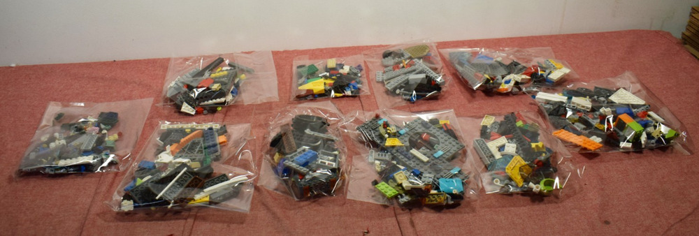 LEGO Assorted Bricks, Pieces and Parts #3 (Parts Only)